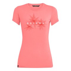 Жіноча футболка Salewa Lines Graphic Dry Women's T-Shirt, Pink, 40/34 (280646419)