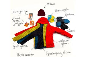 Зимняя одежда по концепции трех слоев для города и треккинга